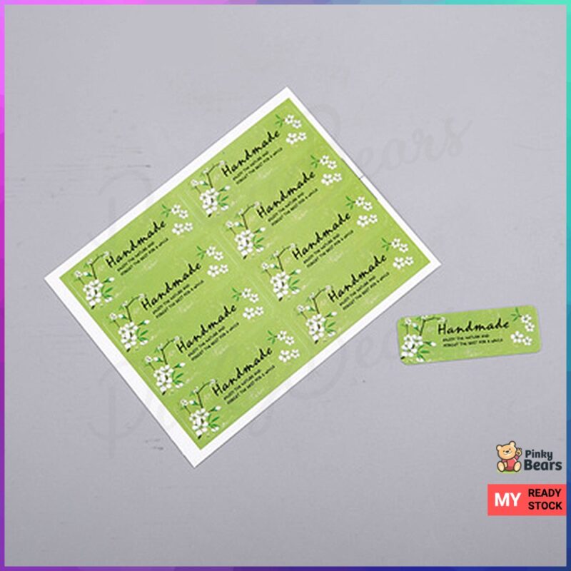 Green Garden Handmade Stickers
