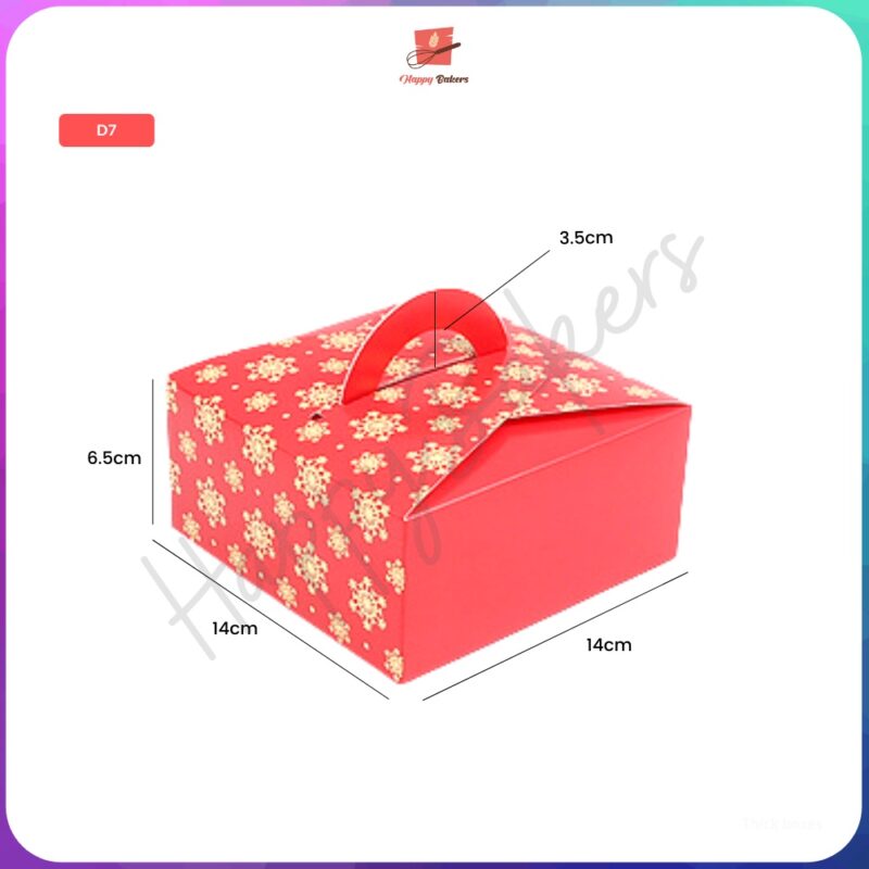 Minimalist Cake Box With Handle - Image 7