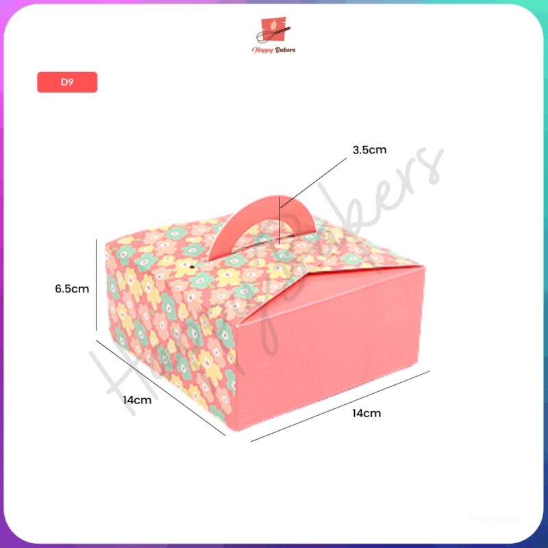 Minimalist Cake Box With Handle - Image 9