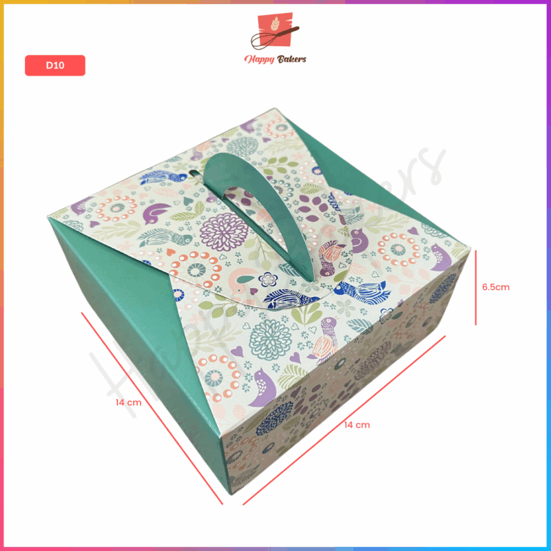 Minimalist Cake Box With Handle - Image 10