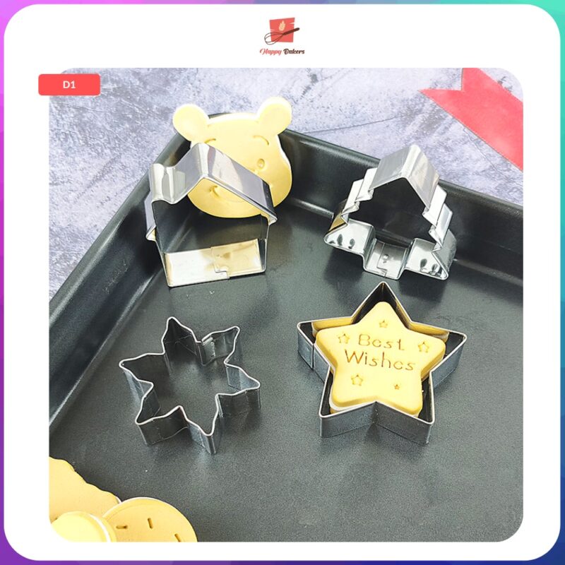 10 in 1 Christmas Cookies Cutter Set - Image 2