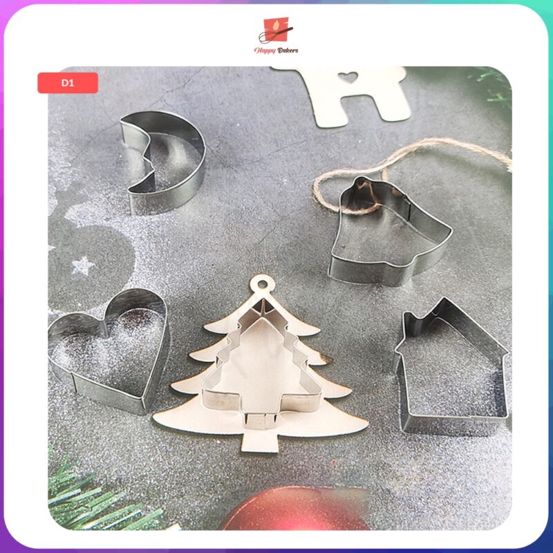 10 in 1 Christmas Cookies Cutter Set - Image 3