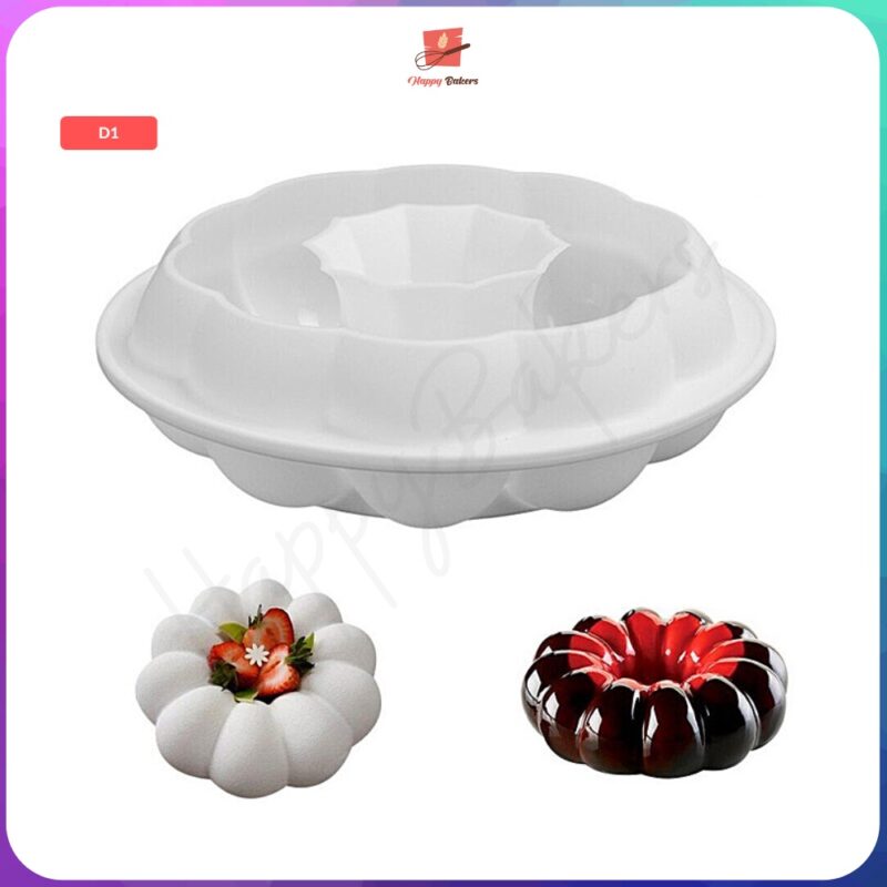 3D Pumpkin Silicone Baking Mould | For Mousse Cake Jelly | 南瓜形状 Labu Acuan Loyang - Image 5