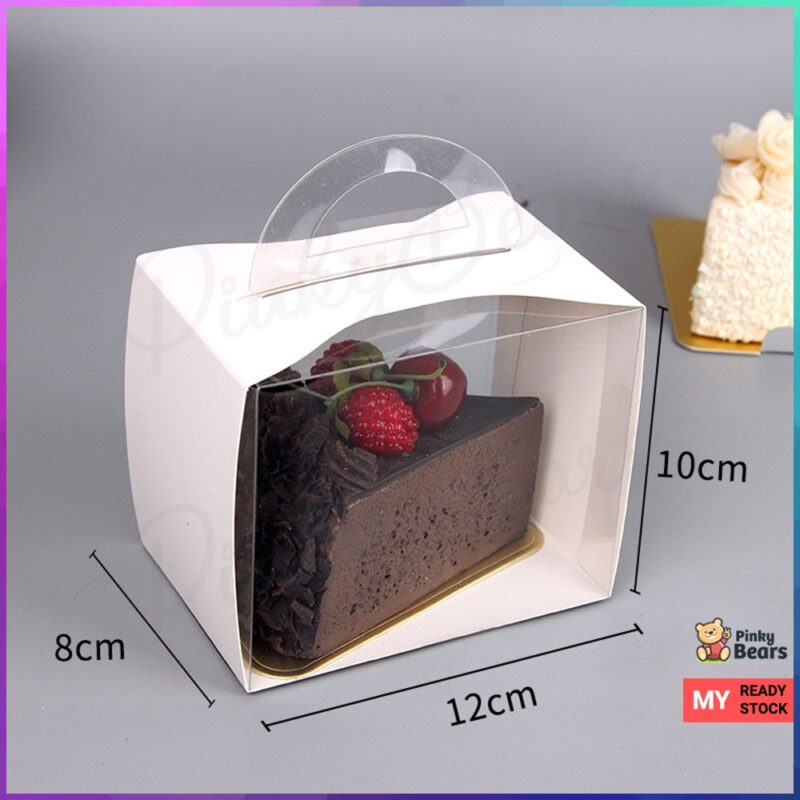 PET Small Cake Box Rectangle Cardboard Base - Image 2