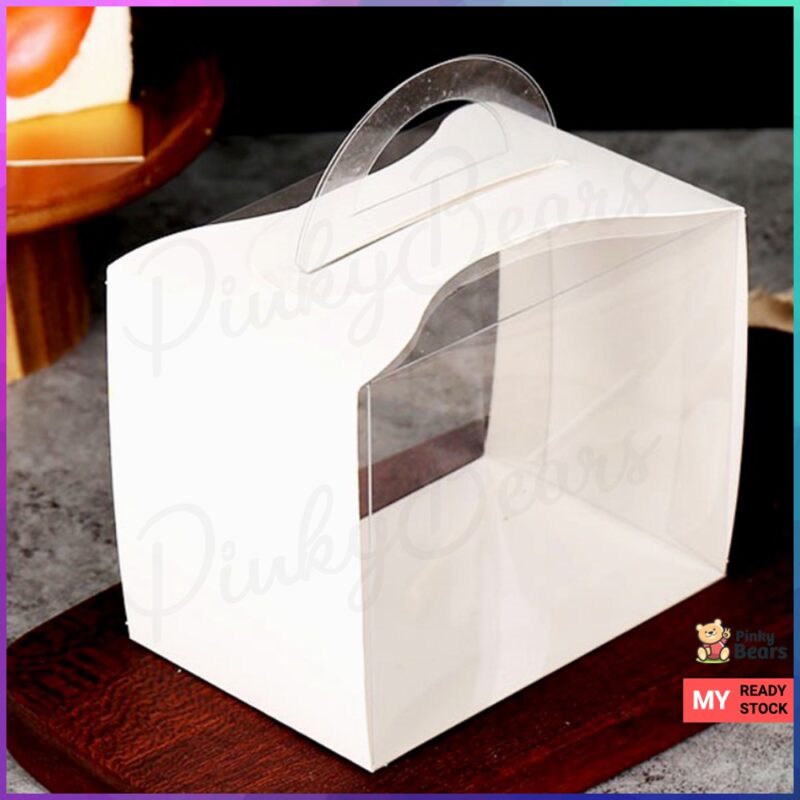 PET Small Cake Box Rectangle Cardboard Base - Image 5