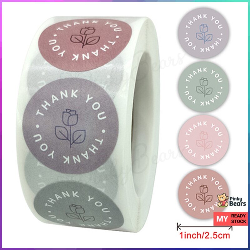 Thank You Labelling Stickers Series 1 - Image 2