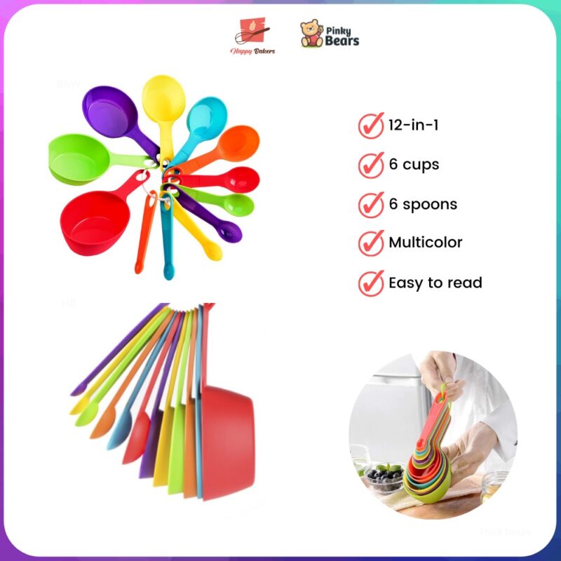 Measurement Cups and Spoons Set