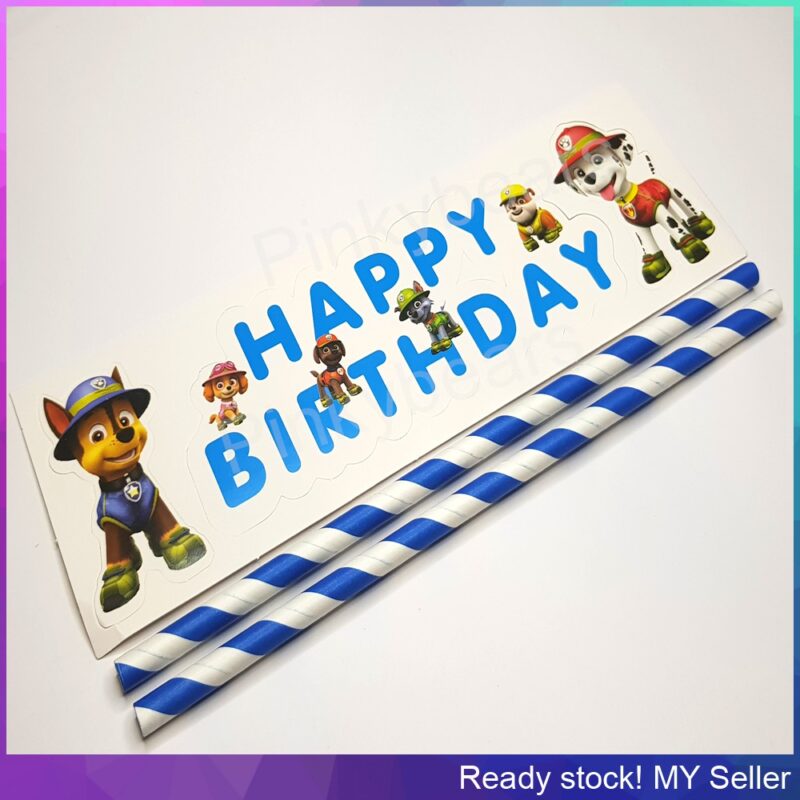 2 in 1 Happy Birthday Toppers - Image 3