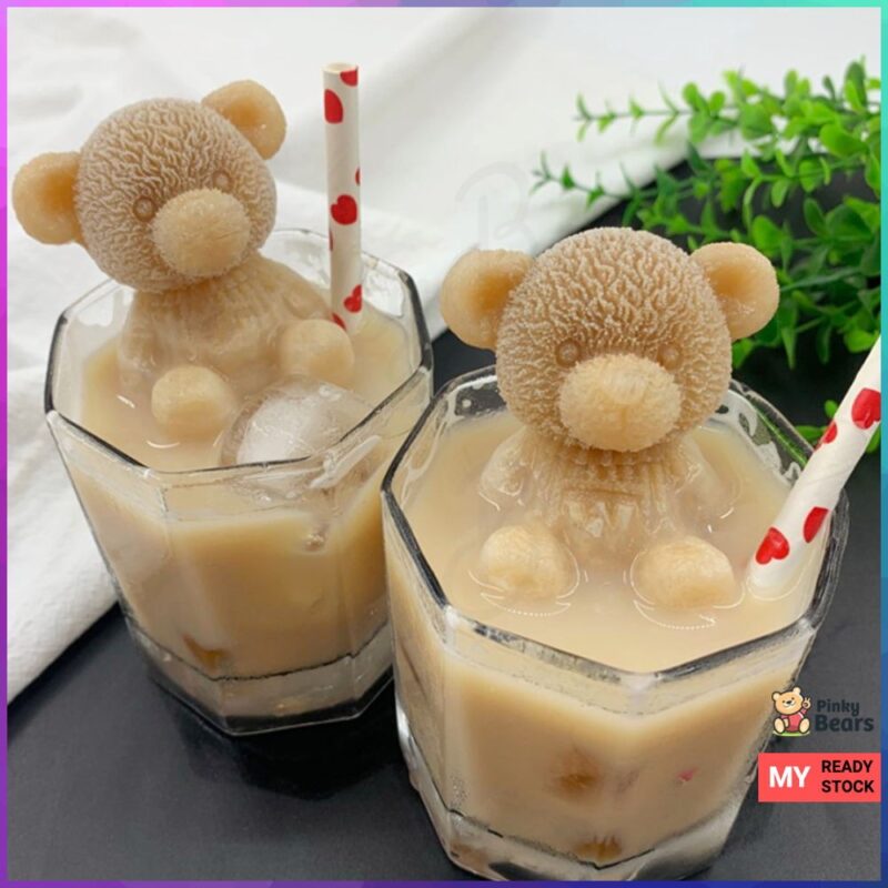 Little Bear 3D Silicone Ice Mould Cube