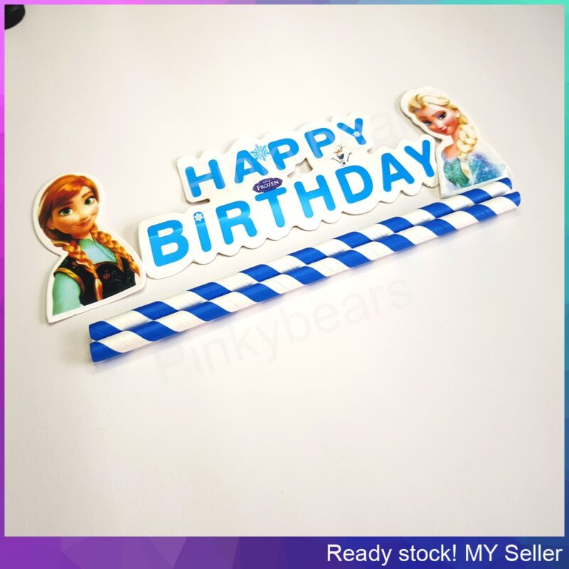 2 in 1 Happy Birthday Toppers - Image 7