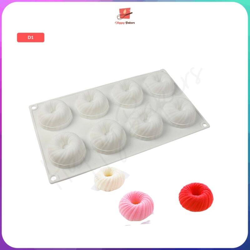 French Wool Ball Roll Silicone Baking Mould - Image 4