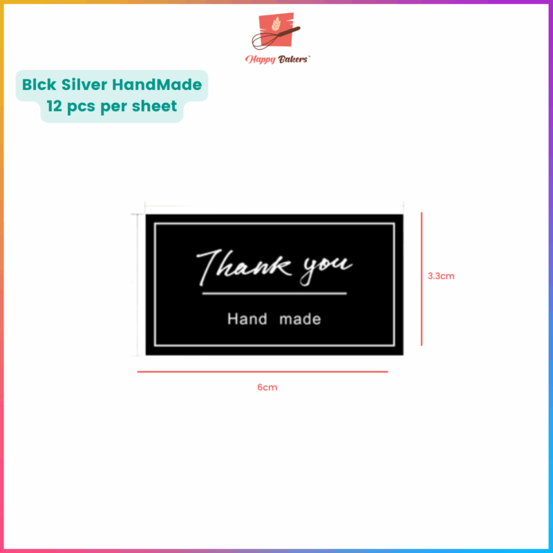 Thank You Stickers Square Series 1 - Image 7