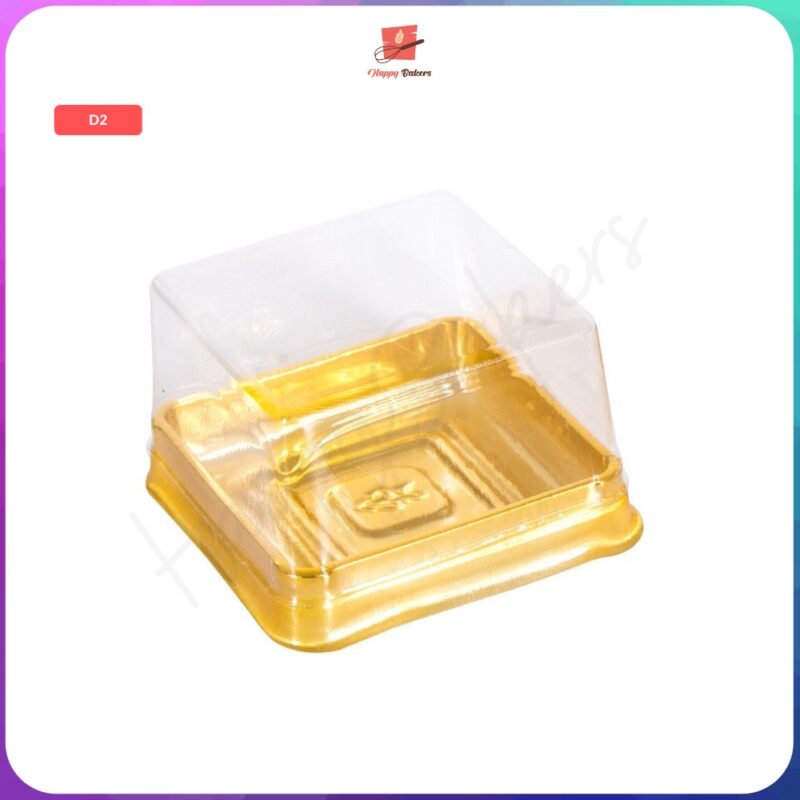 Mooncake Plastic Box 50g - 100g Casing With Cover - Image 3