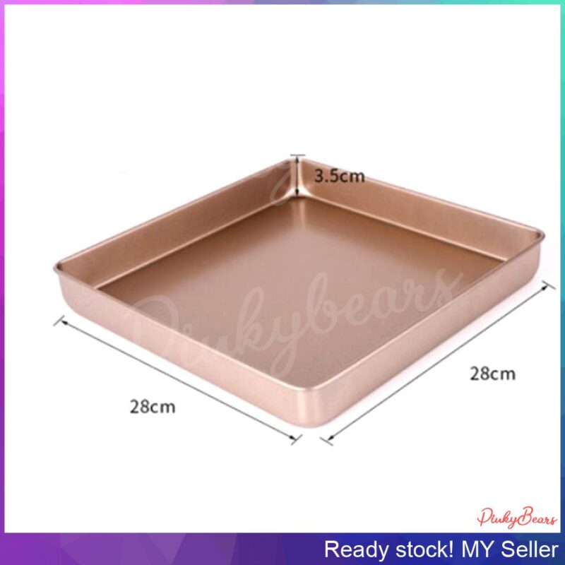 11 inches Square Swiss Roll Baking Tray - Image 5