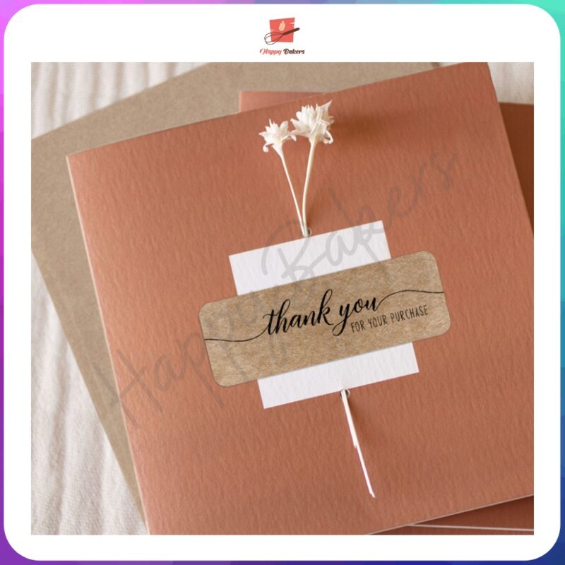 Kraft Paper Long Label - Image 3
