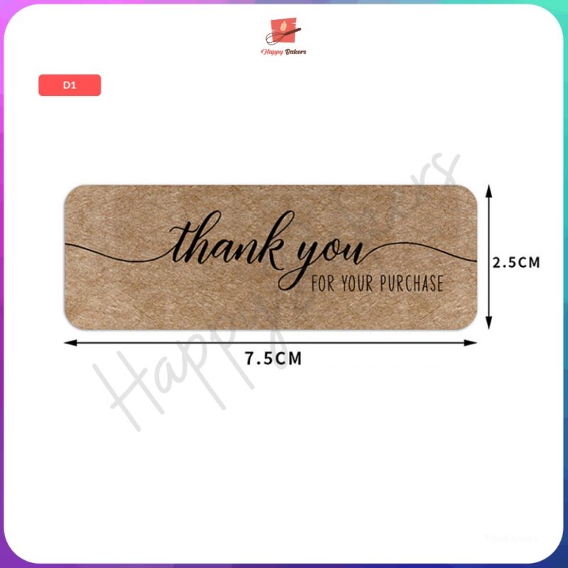 Kraft Paper Long Label - Image 4