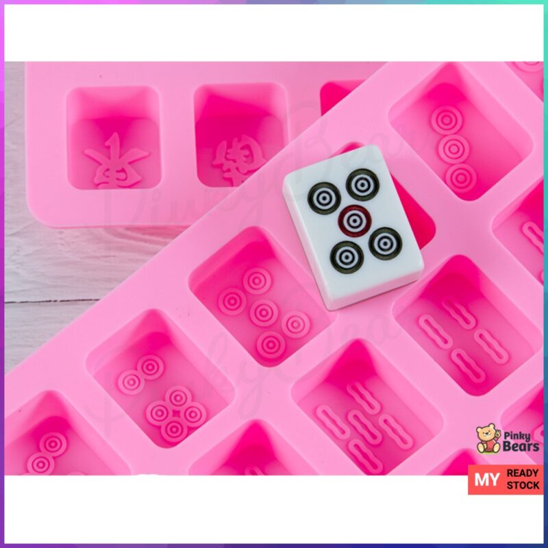 Mahjong Silicone 麻将 Jelly Mould - Image 3