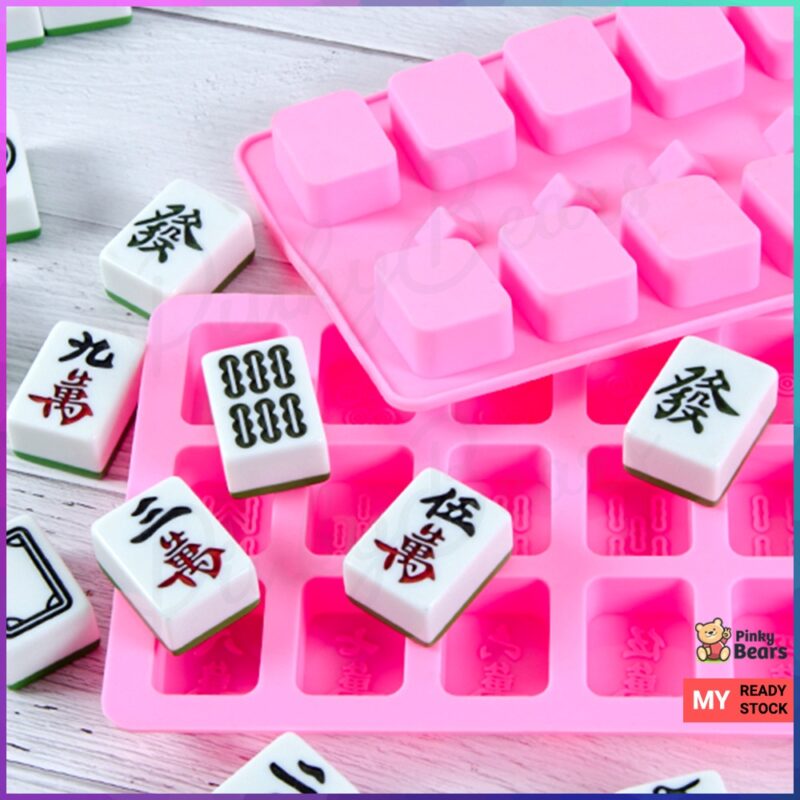 Mahjong Silicone 麻将 Jelly Mould - Image 4