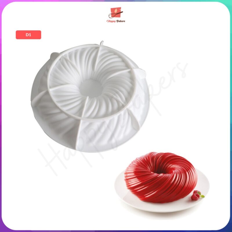 French Mousse Wool Roll Silicone Mould - Image 4