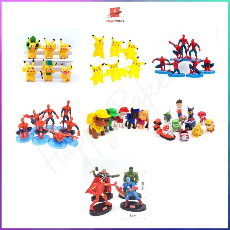 Characters Figurine Cake Toppers