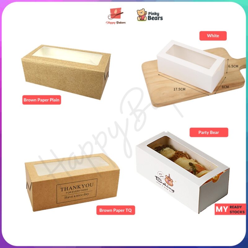 Classic Swiss Roll Cake Box