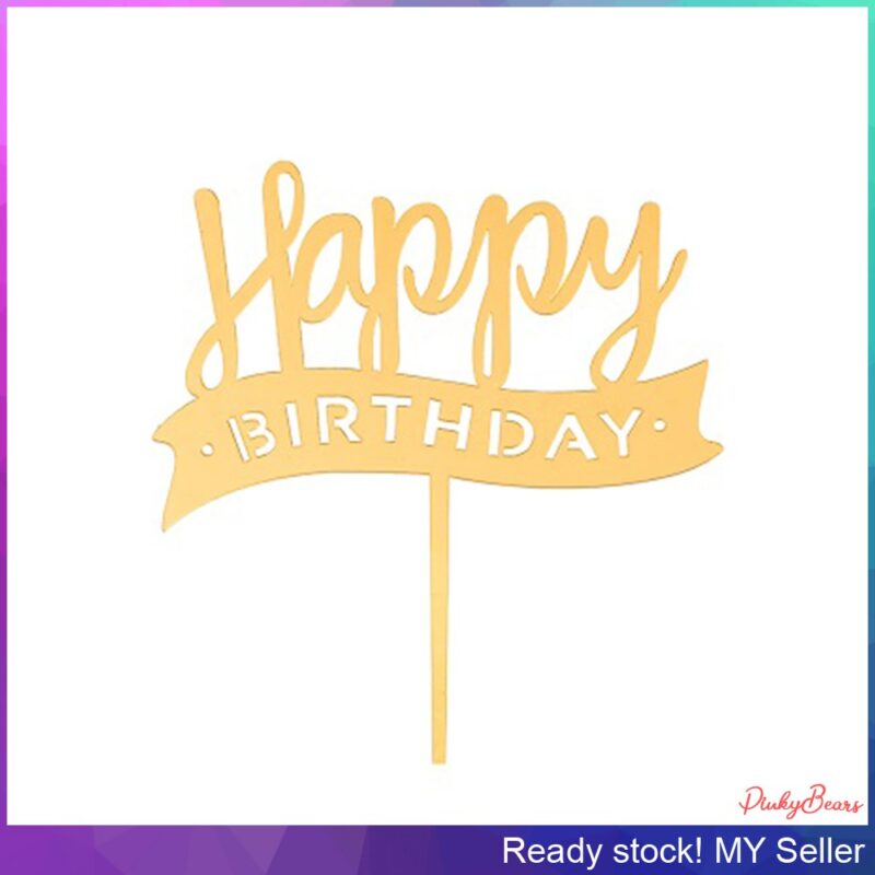 Happy Birthday Cake Toppers