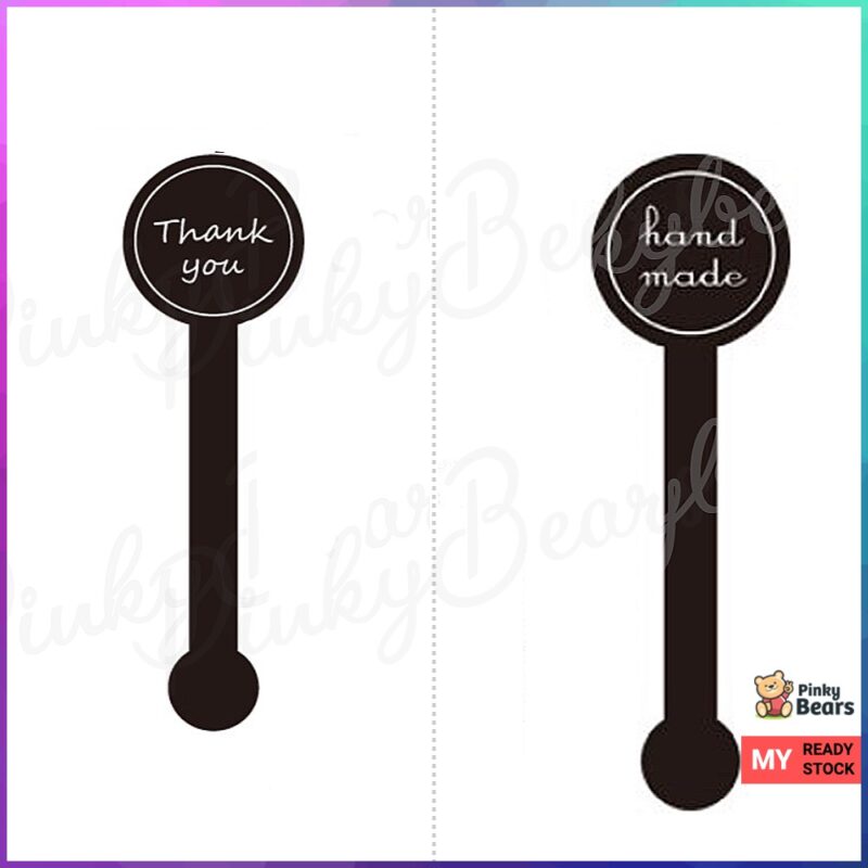 Handmade Wording Labelling Sealing Stickers