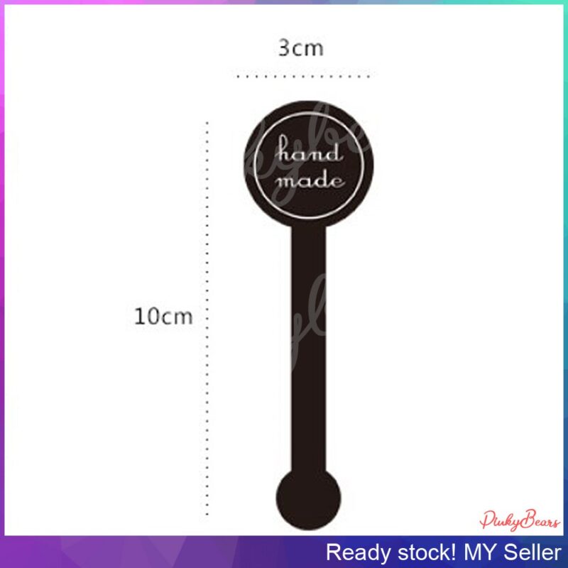 Handmade Wording Labelling Sealing Stickers - Image 4
