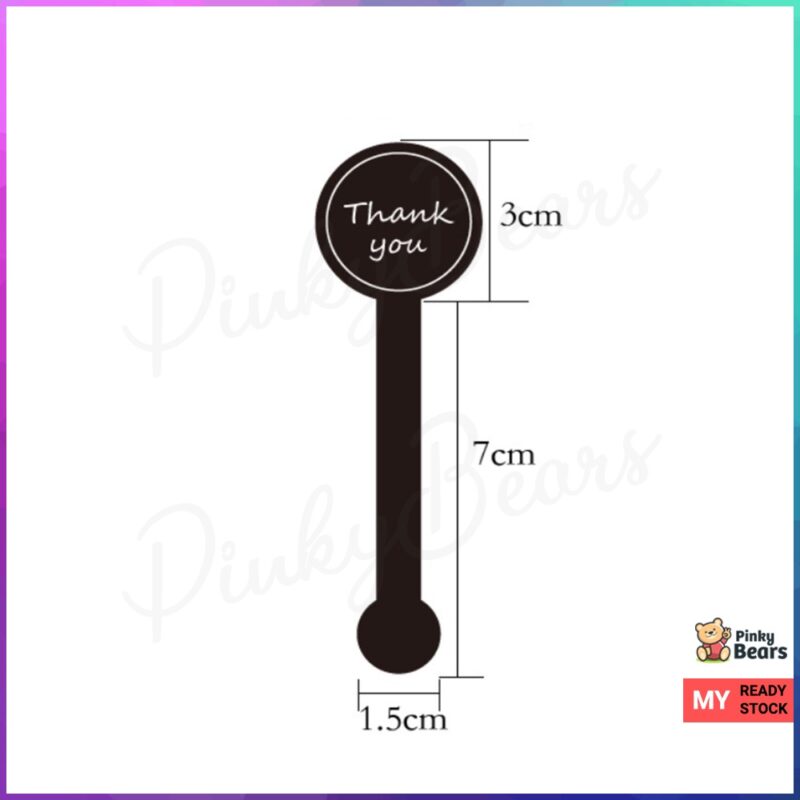 Handmade Wording Labelling Sealing Stickers - Image 5