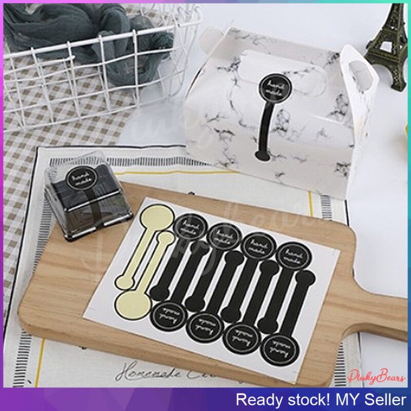 Handmade Wording Labelling Sealing Stickers - Image 6