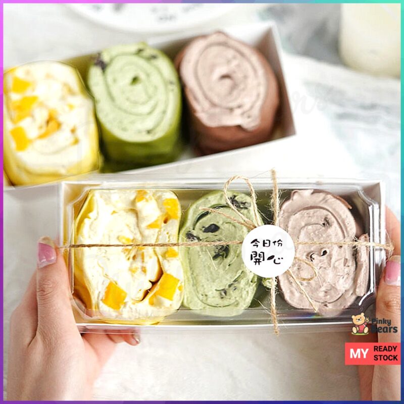 INS Cake Roll Swiss Roll Snow Cake Packaging Box - Image 3
