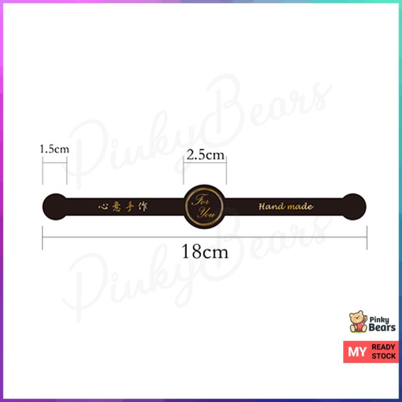 Handmade Wording Labelling Sealing Stickers - Image 8
