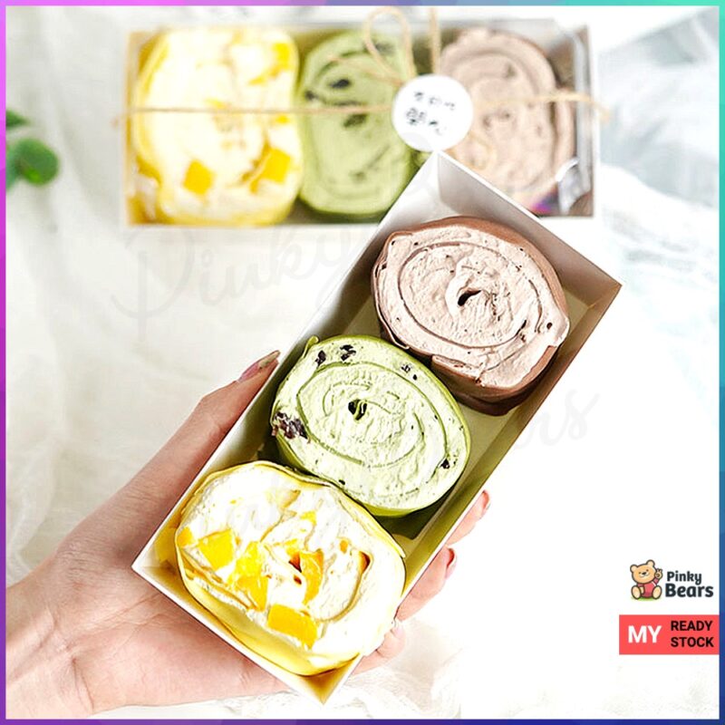 INS Cake Roll Swiss Roll Snow Cake Packaging Box - Image 4