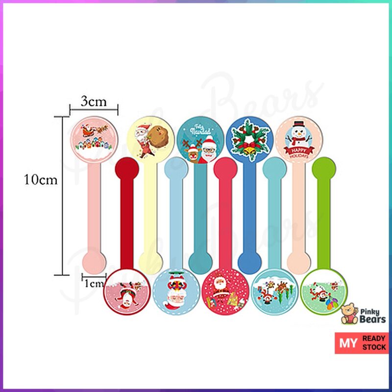 Assorted Xmas Socks Stickers - Image 6