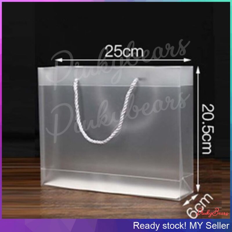 Transparent PVC Gift Bag - Image 4