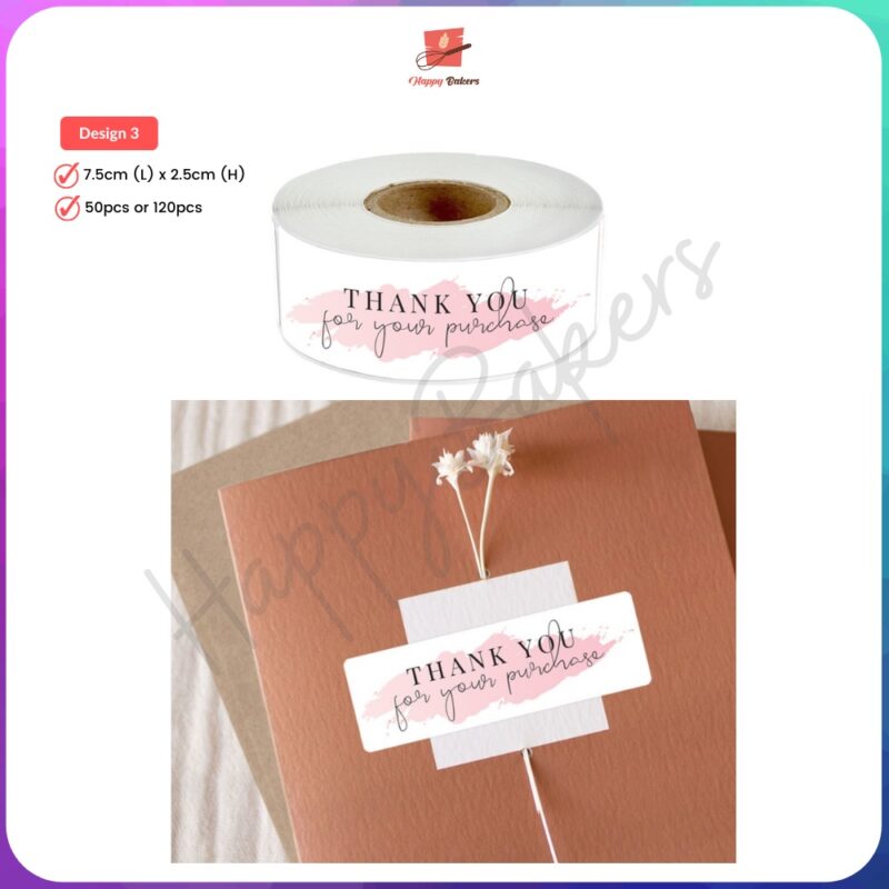 Thank You Labelling Sticker Series 2 - Image 4