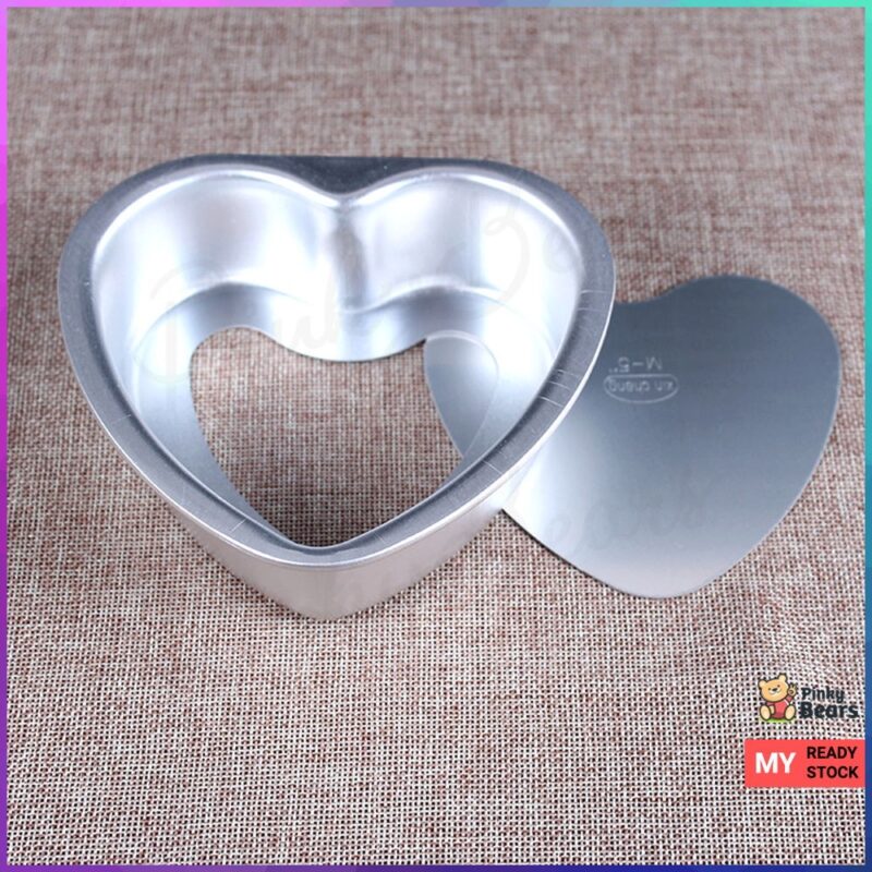 Heart Round Aluminum Cake Pan - Image 3