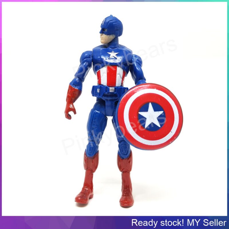 Winnie Pooh / Captain America / Spiderman PVC Premium Figurine Cake Topper - Image 2