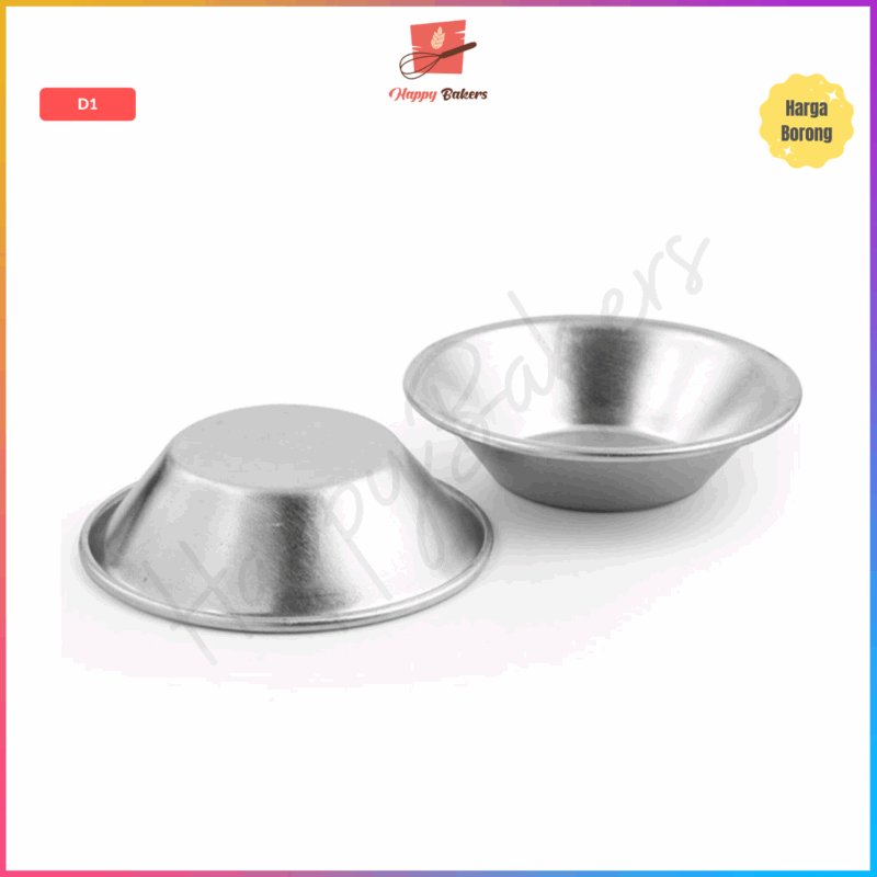 Portuguese Egg Aluminium Tart Mould - Image 3