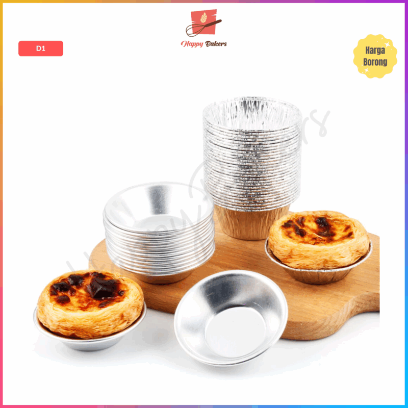 Portuguese Egg Aluminium Tart Mould - Image 4