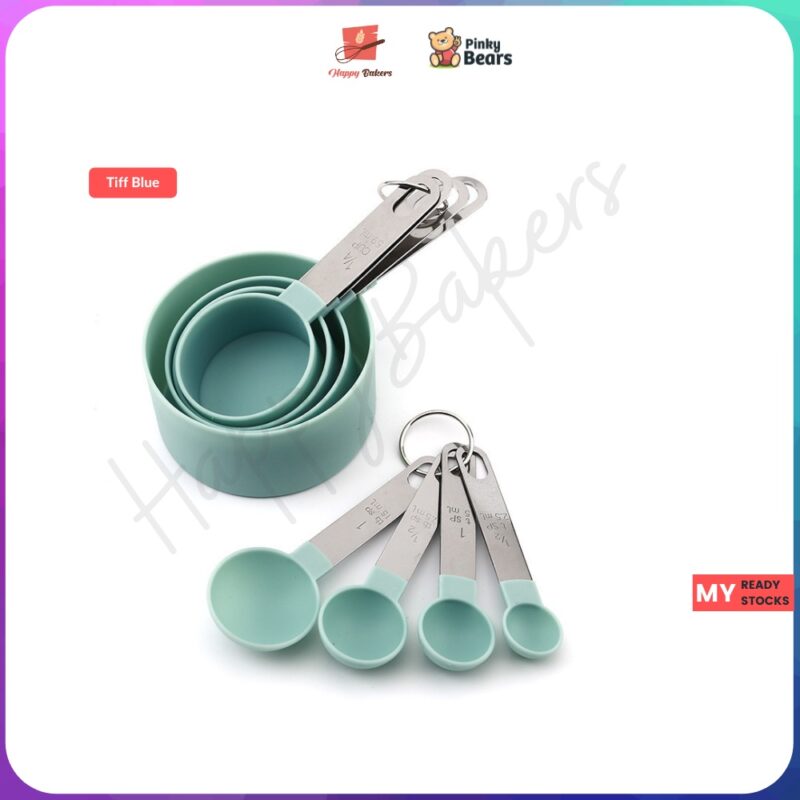 8 in 1 Measuring Cup Spoon Set - Image 2