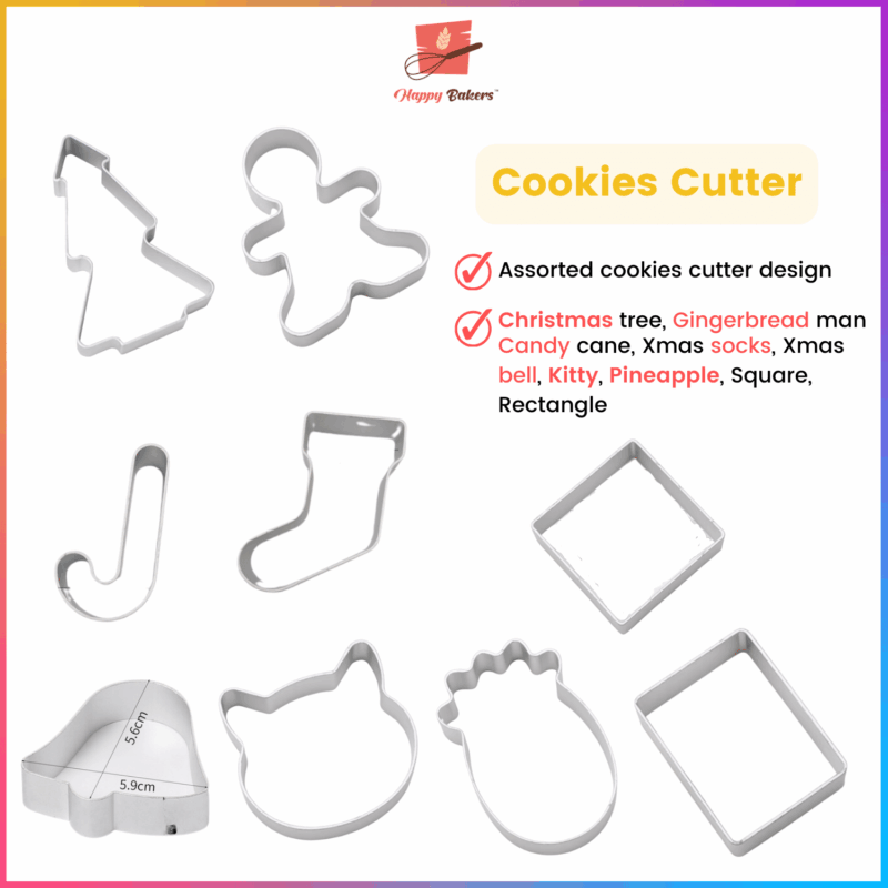Christmas Cookies Cutter Mould