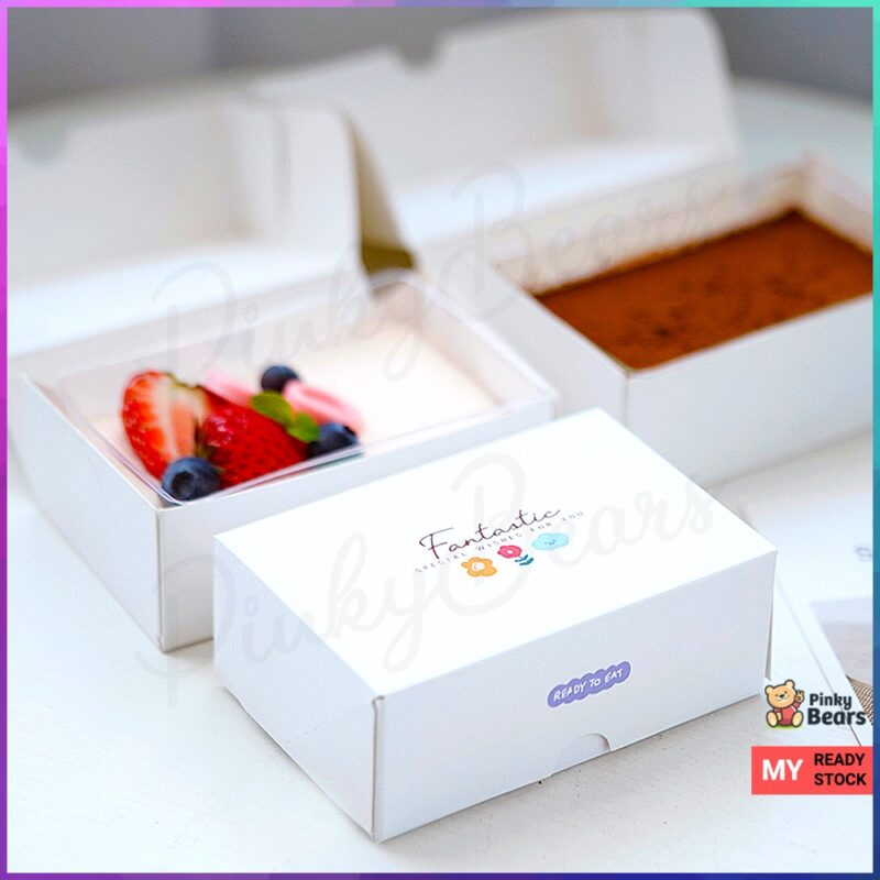 INS Korea Cake Box with Plastic Case - Image 2