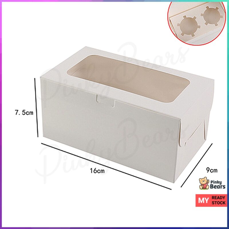 Kraft Cupcake Tart Box With Window - Image 6