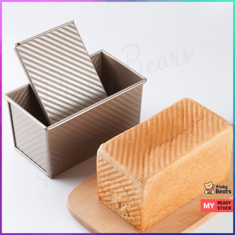 Carbon Steel Non Stick Loaf Bread Toast Mould With Cover - Image 5