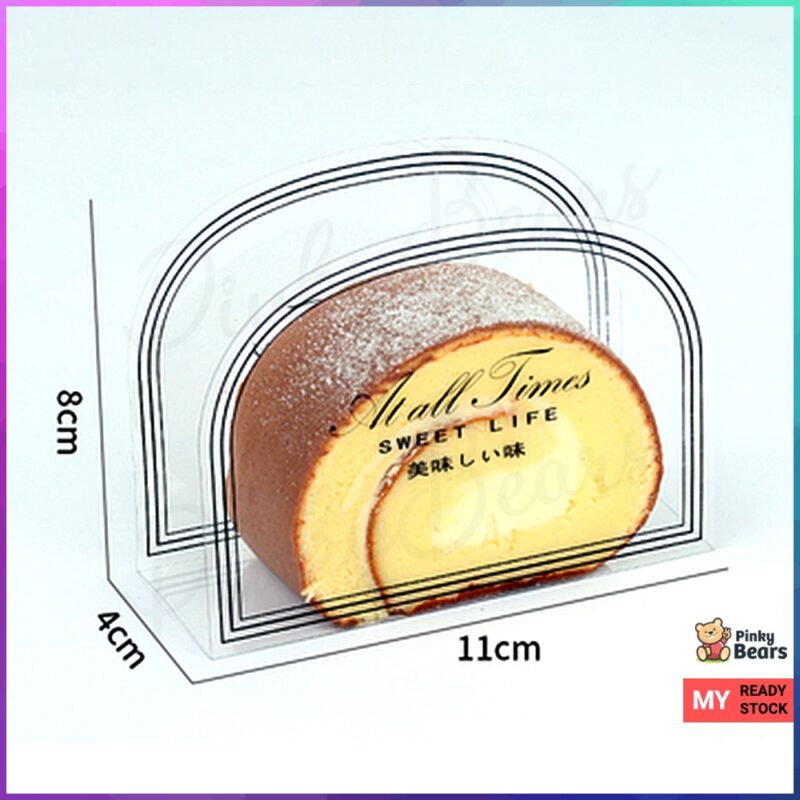 Mousse Cake Transparent Plastic Liner - Image 3
