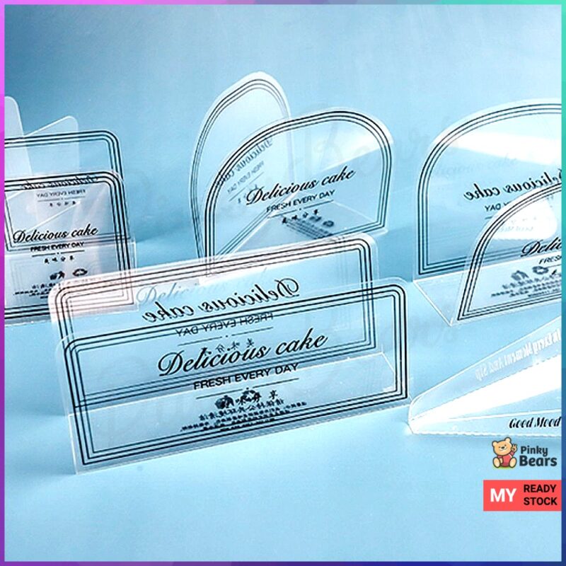 Mousse Cake Transparent Plastic Liner - Image 6