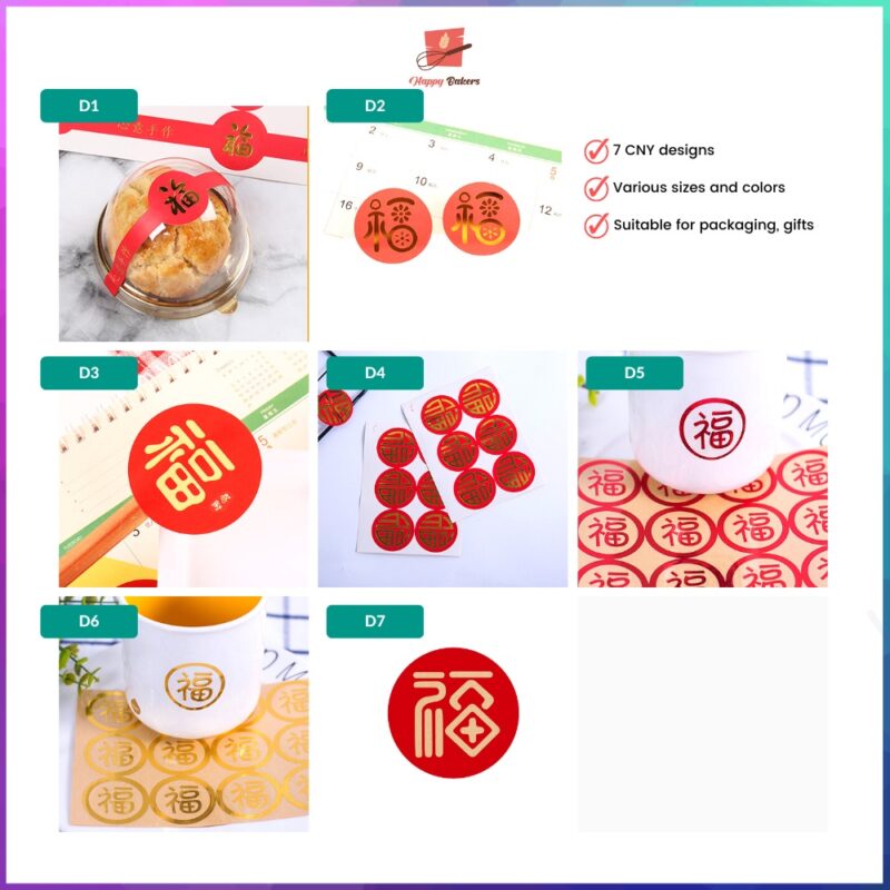 FU Well Wishes Blessing Stickers