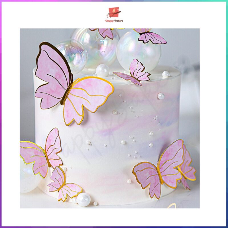 Butterfly PVC Paper Cake Topper - Image 6