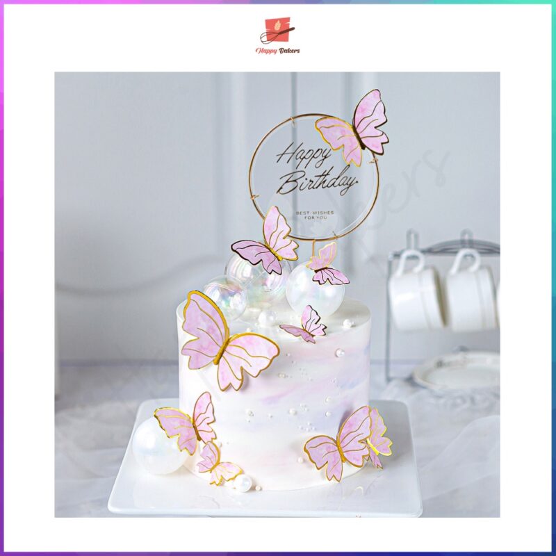 Butterfly PVC Paper Cake Topper - Image 7